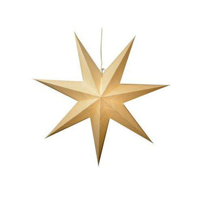 Adventsstjärna Hjärta Vit Ø75 cm 